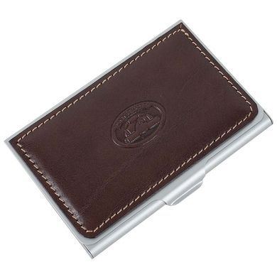 Business card holder Tony Perotti made of genuine leather.