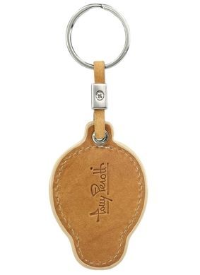 Tony Perotti leather keychain from the Happy key collection.
