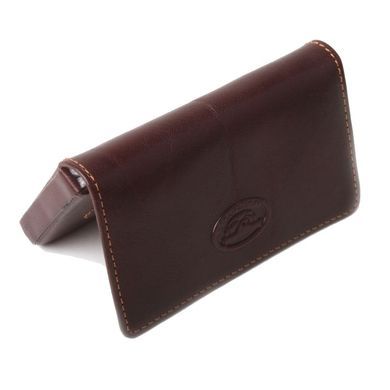 Business card holder Tony Perotti made of genuine leather.