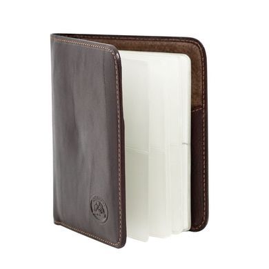 Business card holder Tony Perotti made of genuine leather.